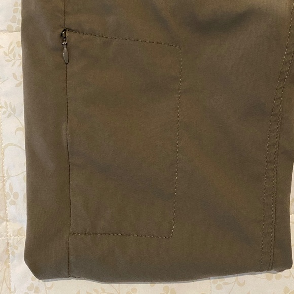 Prana Halle Straight Pant in Slate Green (4 Tall) - Picture 7 of 10